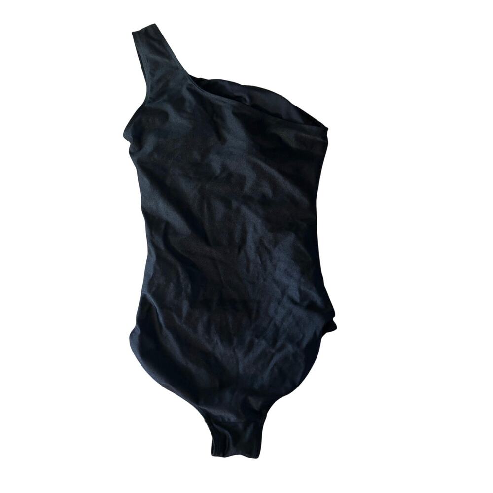 ALBION FIT ICON RUCHED ONE-PIECE, BLACK - Picture 7 of 8